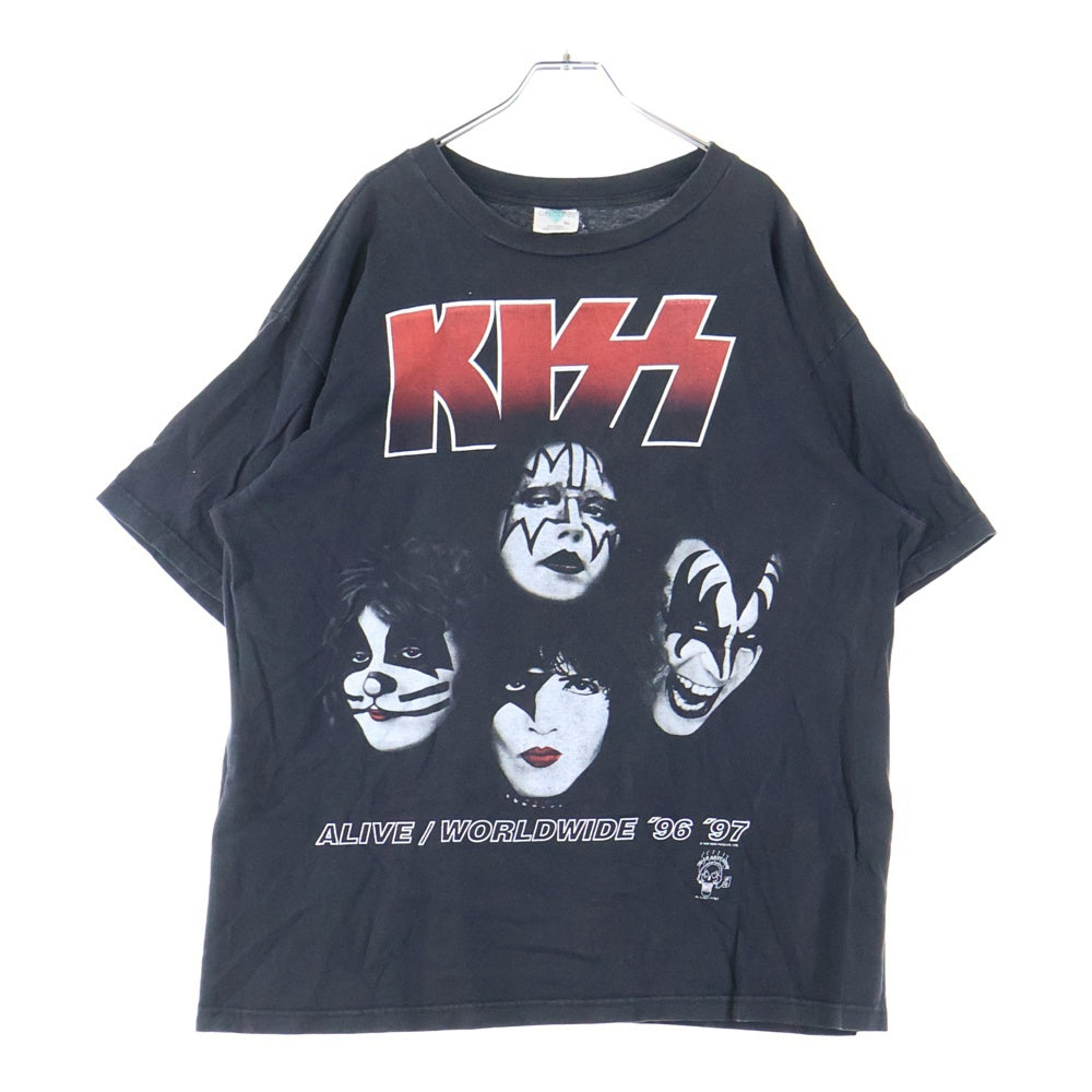 VINTAGE(ヴィンテージ) KISS ALIVE WORLDWIDE TOUR 1996 CHAMP キス アライブワールドツアー1996 半袖Tシャツカットソー