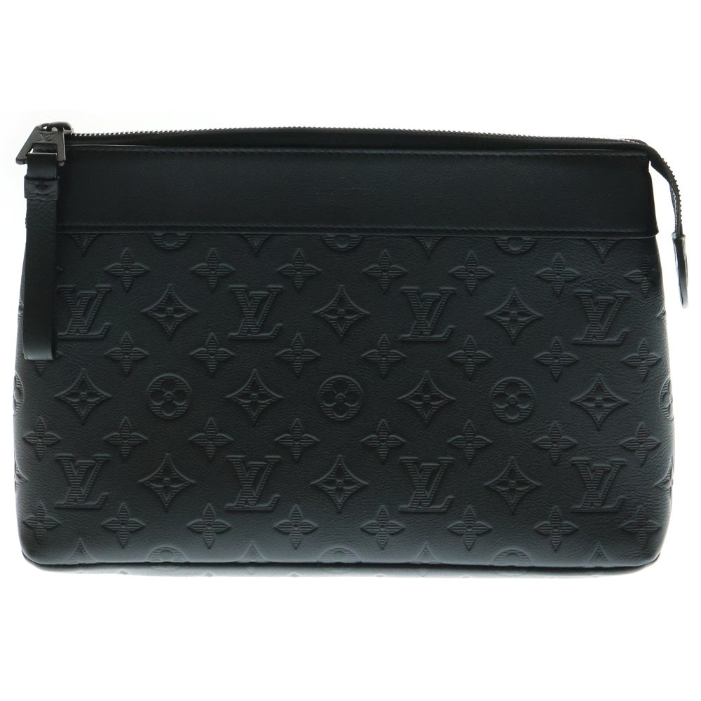 LOUIS VUITTON(ルイヴィトン) モノグラムシャドウ ポシェット クラッチバック M82545 ブラック