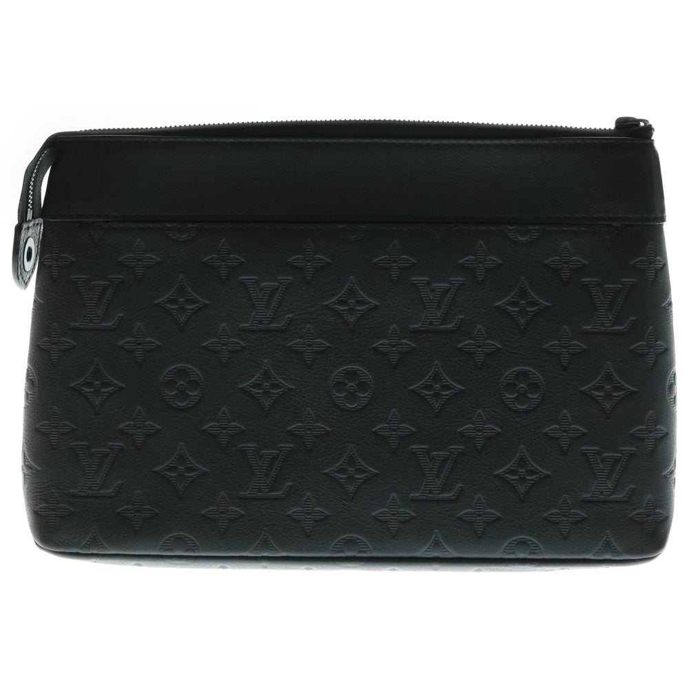 LOUIS VUITTON(ルイヴィトン) モノグラムシャドウ ポシェット クラッチバック M82545 ブラック