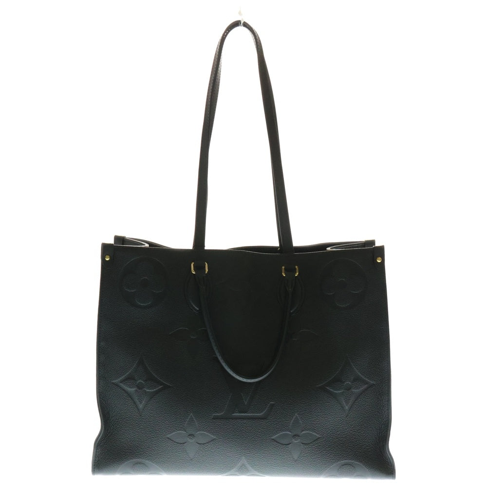 LOUIS VUITTON(ルイヴィトン) モノグラム・アンプラント ノワール ゴールド金具 オンザゴーGM トートバッグ DU2260 ブラック