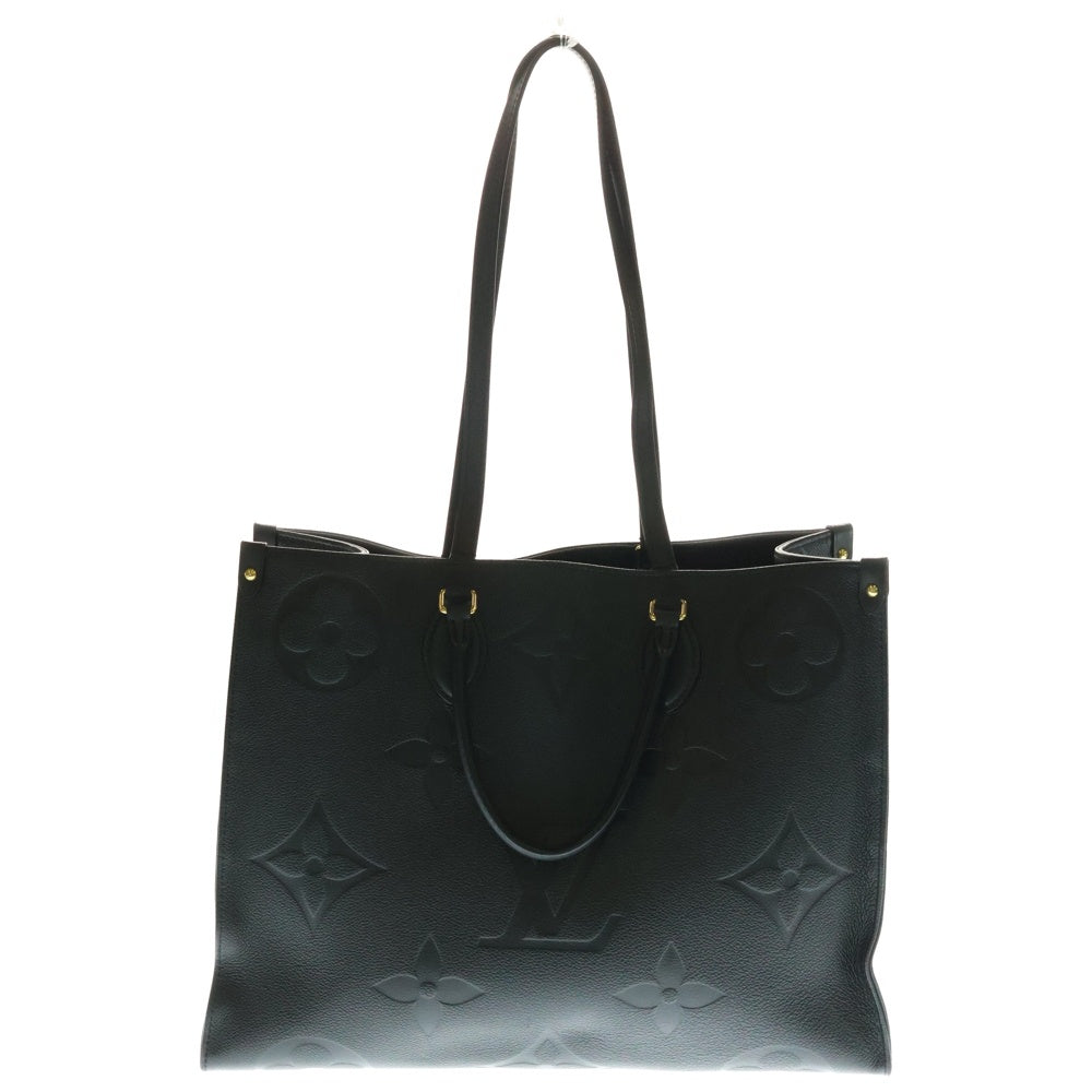 LOUIS VUITTON(ルイヴィトン) モノグラム・アンプラント ノワール ゴールド金具 オンザゴーGM トートバッグ DU2260 ブラック