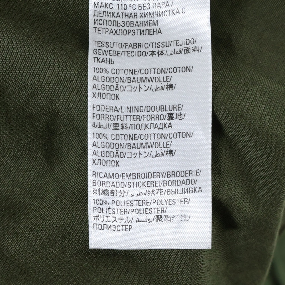 BALENCIAGA(バレンシアガ) 2AW M-65 ロゴ刺繍 ミリタリージャケット カーキ 704498 TKP27