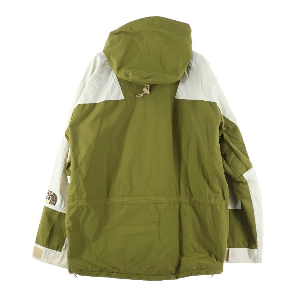 GUCCI(グッチ) 21AW ×THE NORTH FACE ナイロンジャケット 663759 ZLF8Z カーキ