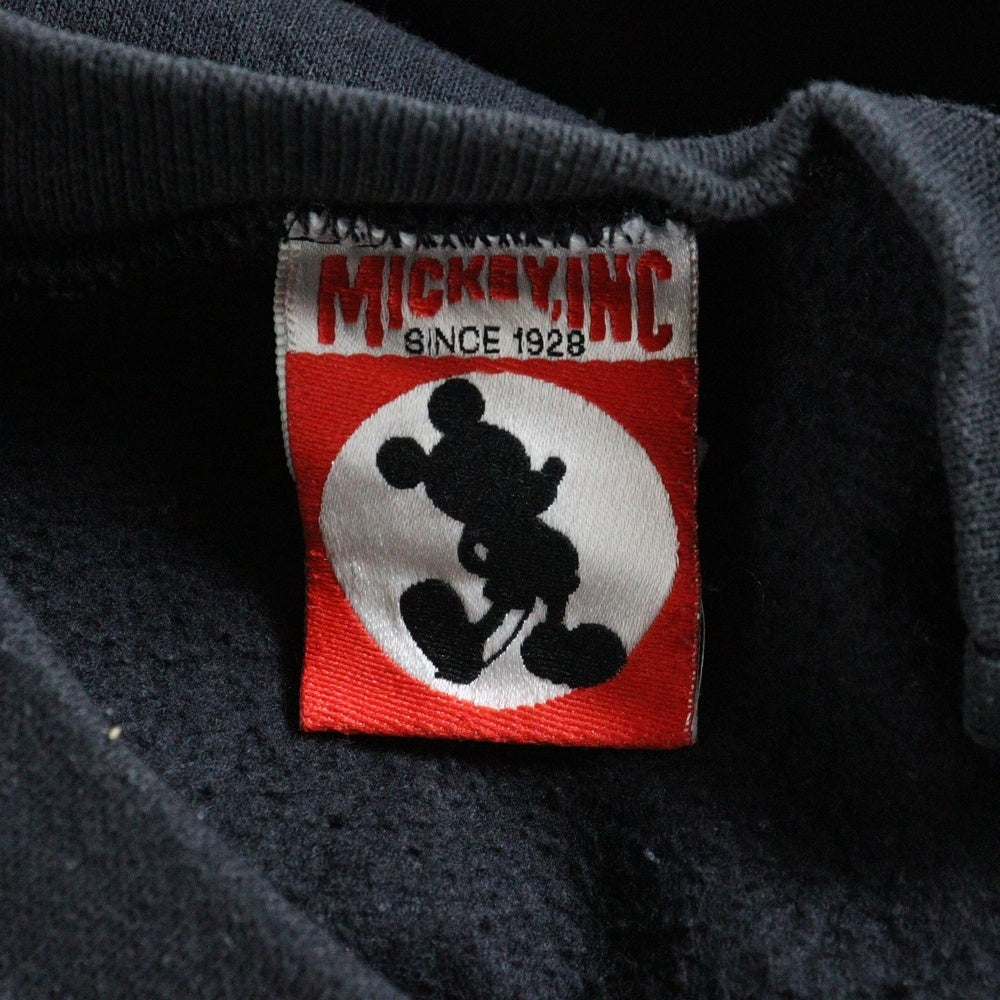 VINTAGE(ヴィンテージ) DISNEY MICKEY TOWER OF TERROR ディズニー タワーオブテラー クルーネックスウェット ブラック