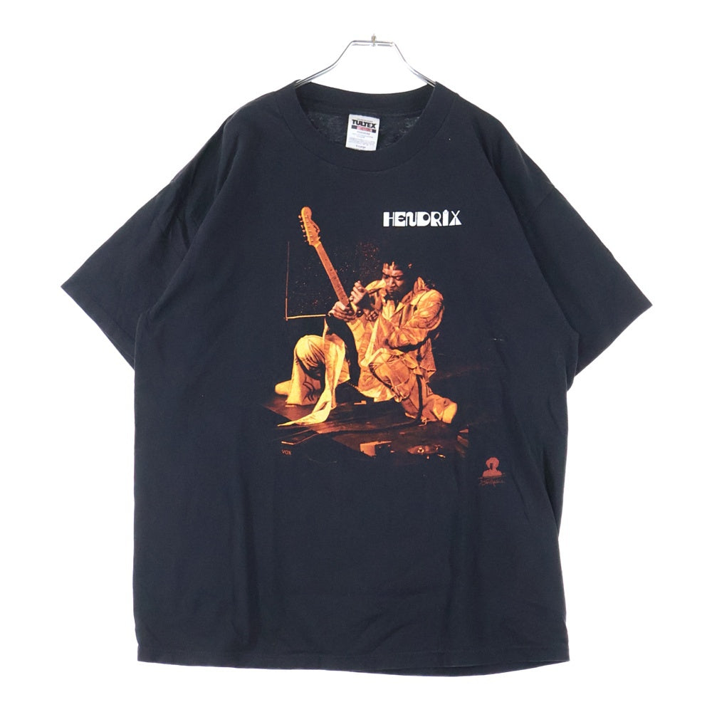 VINTAGE(ヴィンテージ) 90S JIMI HENDRIX ジミーヘンドリックス フロントプリント 半袖Tシャツカットソー ブラック