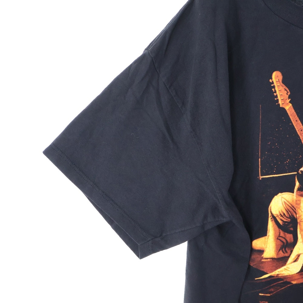 VINTAGE(ヴィンテージ) 90S JIMI HENDRIX ジミーヘンドリックス フロントプリント 半袖Tシャツカットソー ブラック