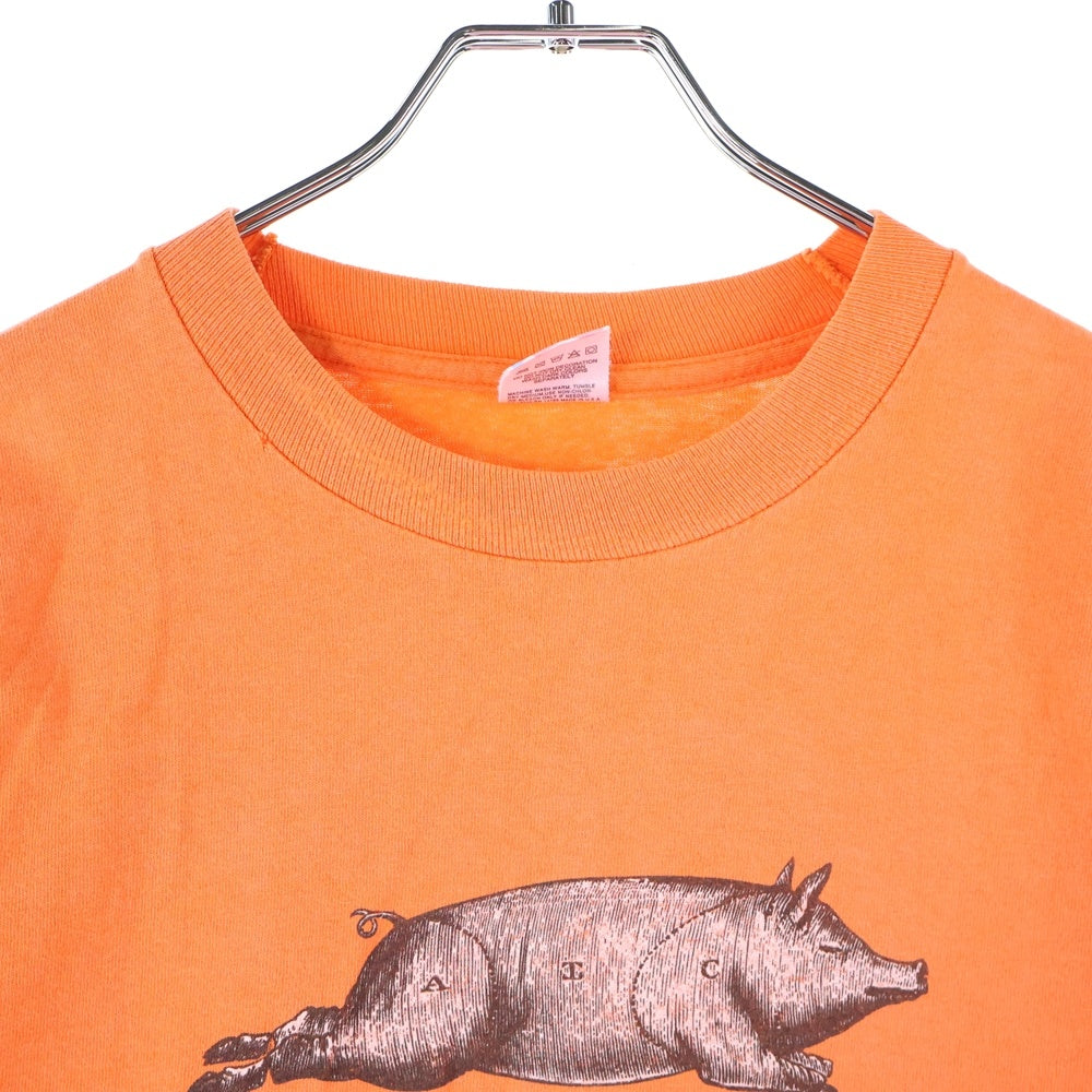 VINTAGE(ヴィンテージ) 90S ALICE IN CHAINS THE OTHER WHITE MEAT アリスインチェインズ プリント半袖Tシャツカットソー オレンジ