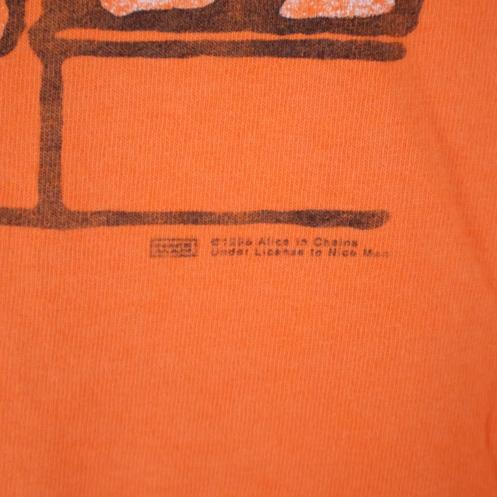 VINTAGE(ヴィンテージ) 90S ALICE IN CHAINS THE OTHER WHITE MEAT アリスインチェインズ プリント半袖Tシャツカットソー オレンジ