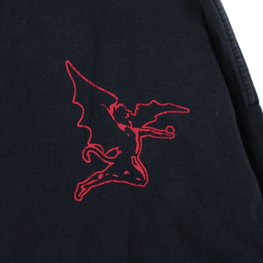 VINTAGE(ヴィンテージ) 00S BLACK SABBATH ブラックサバス レイヤード 長袖Tシャツカットソー ブラック/レッド