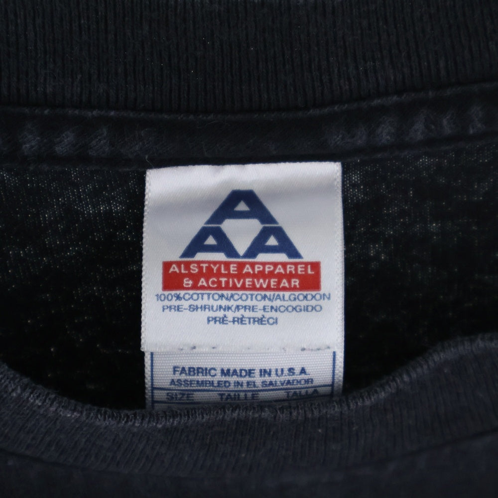 VINTAGE(ヴィンテージ) 00S BLACK SABBATH ブラックサバス レイヤード 長袖Tシャツカットソー ブラック/レッド