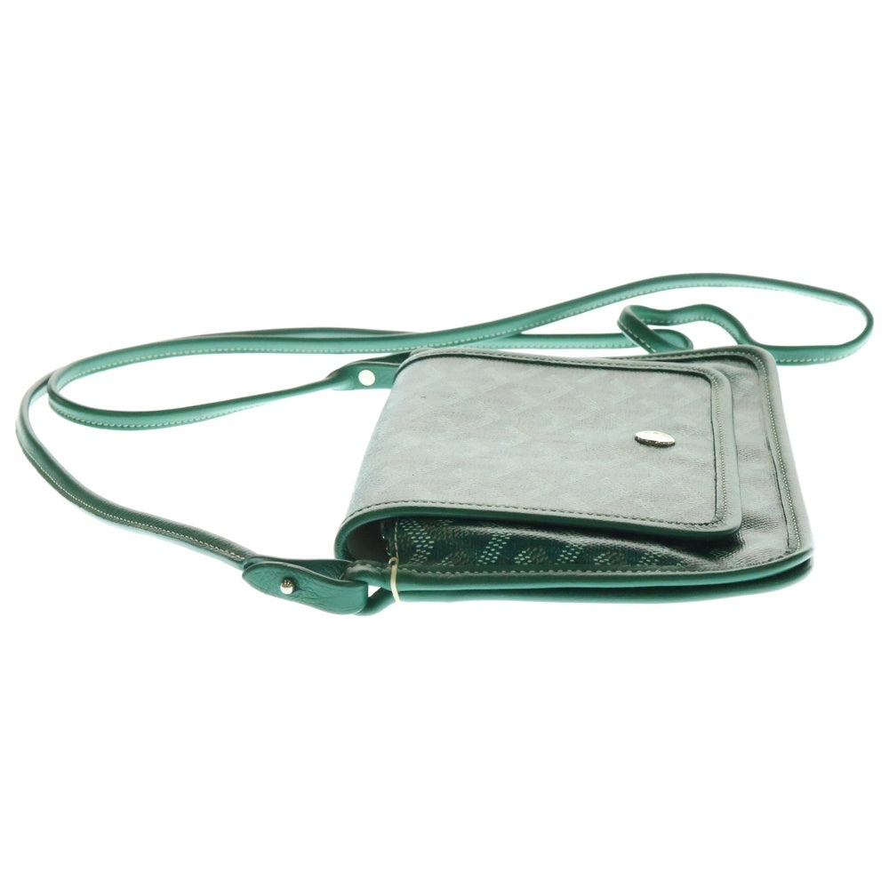 GOYARD(ゴヤール) プリュメ ショルダーバッグ ショルダーポシェット ミニバッグ レザー グリーン