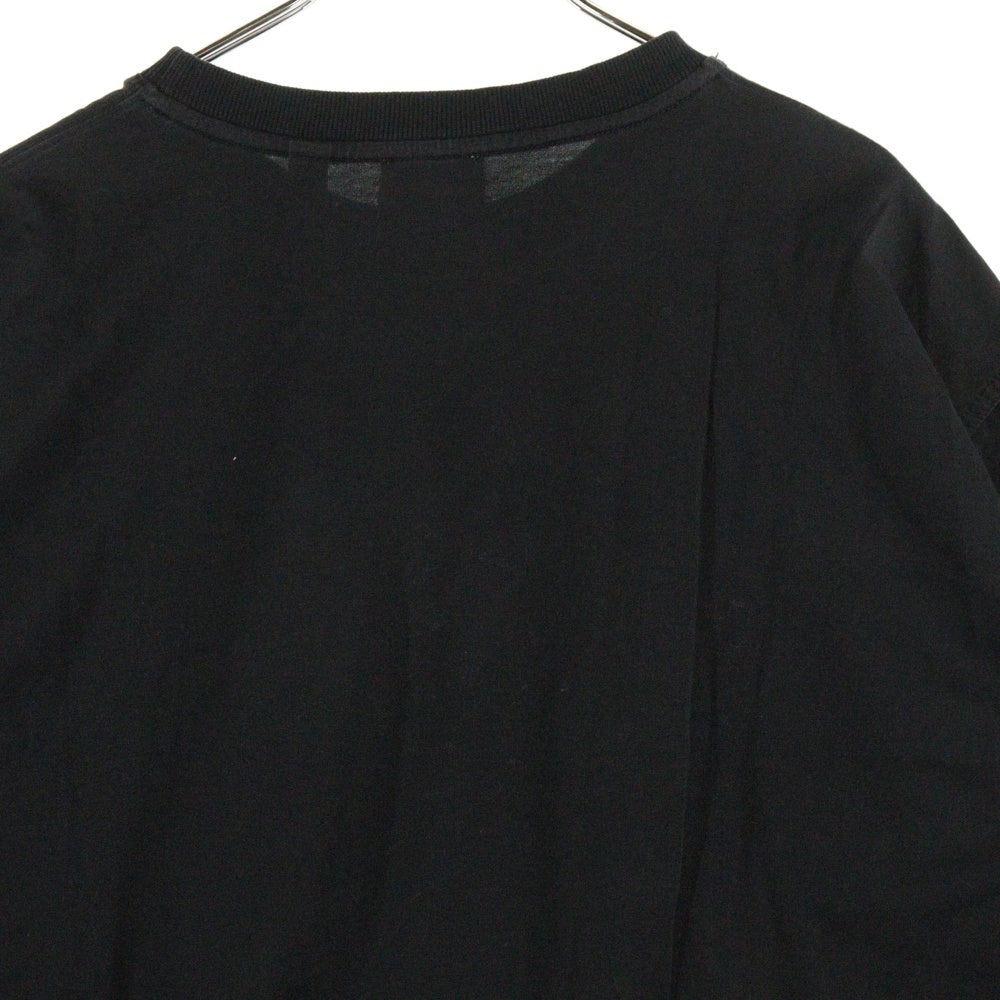 BURBERRY(バーバリー) ロゴ クルーネック 半袖Tシャツ カットソー ブラック 8055307
