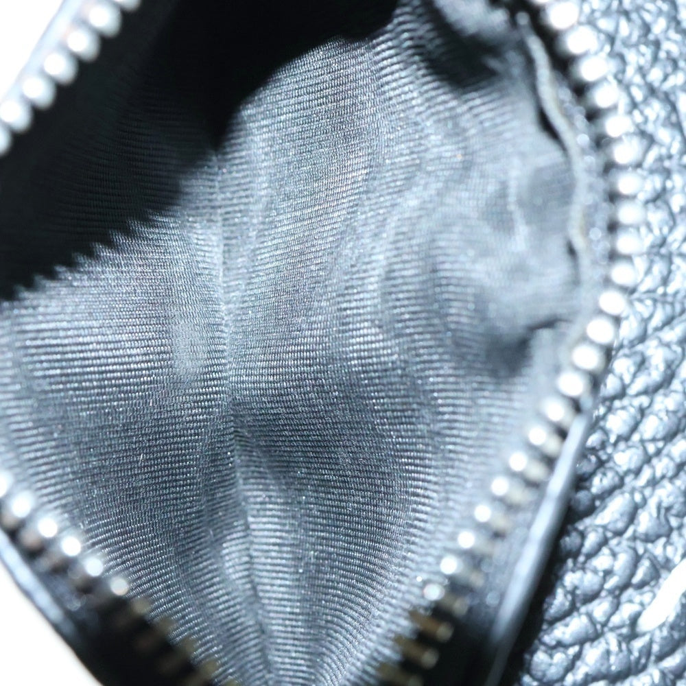 Maison Margiela 11(メゾンマルジェラ11) グレインレザー スリーフォールドウォレット 三つ折り 財布 ブラック SA3UI0010