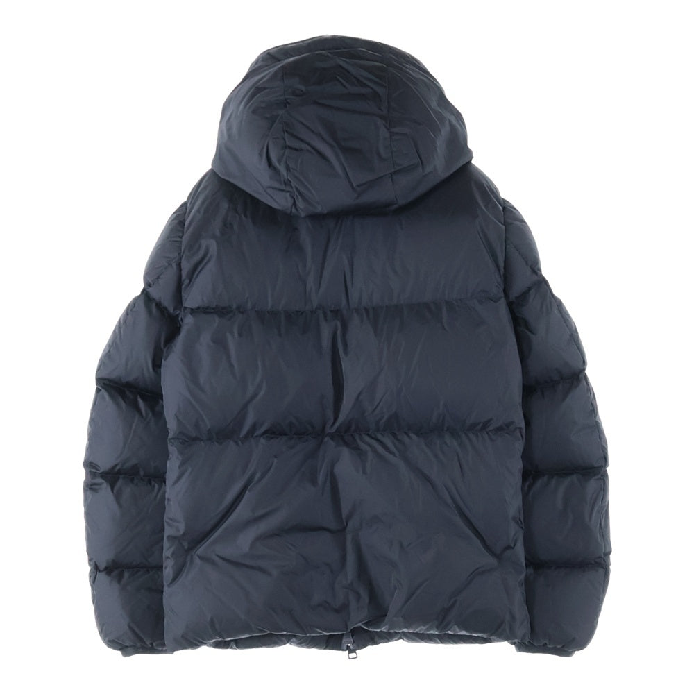 MONCLER(モンクレール) MONTCLAMONTCLA フーディロゴ刺繍 ジップアップ フーディ ダウンジャケット I20911B56900 ブラック
