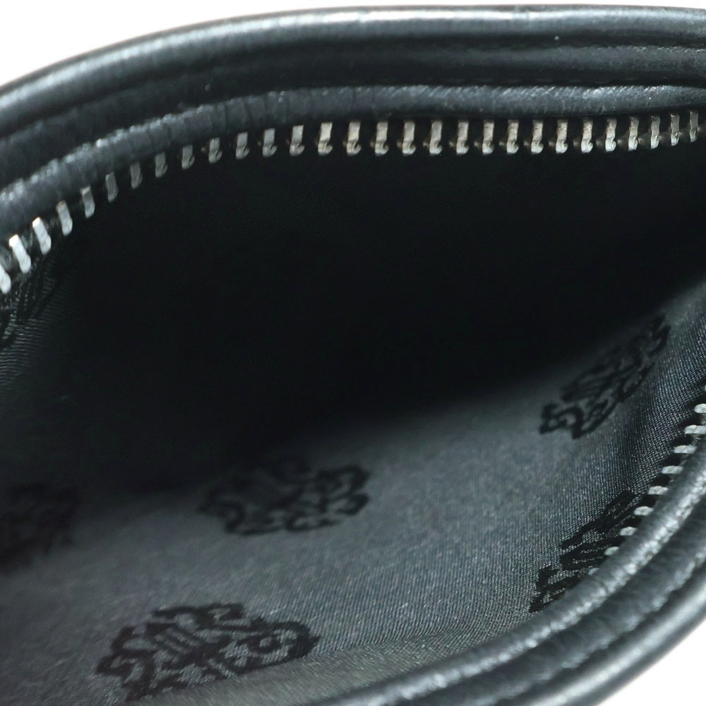 CHROME HEARTS(クロムハーツ) ZPR CHNG PURSE2 チェンジパース #2ダガージップコインケース レザー ブラック