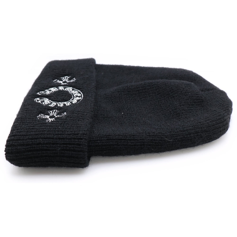 CHROME HEARTS(クロムハーツ) WOOL WATCH CAP ウールワッチキャップ ホースシュー刺繍ビーニー ニット帽 帽子