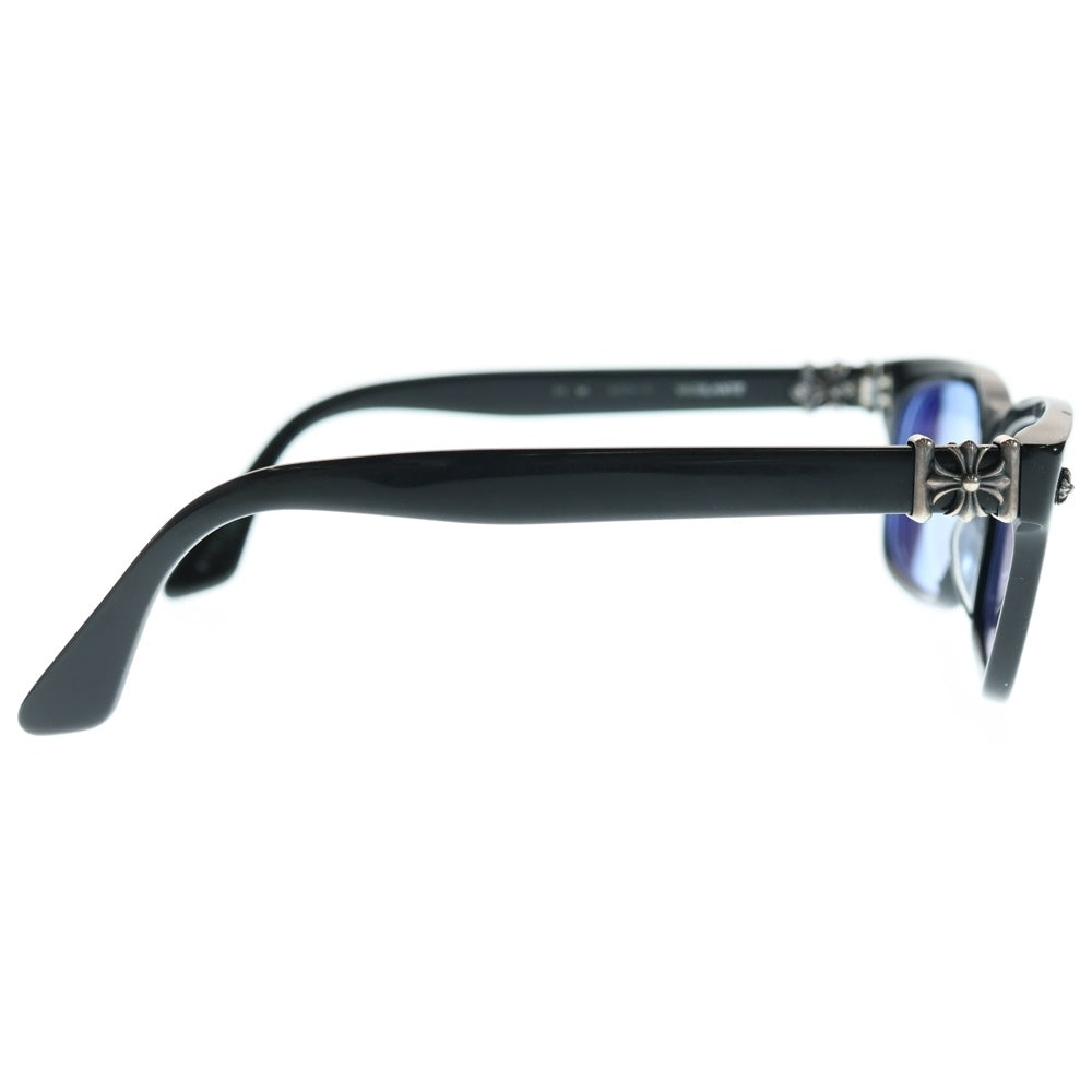 CHROME HEARTS(クロムハーツ) VAGILANTE ウェリントンフレーム アイウェア 眼鏡 度入り ブラック