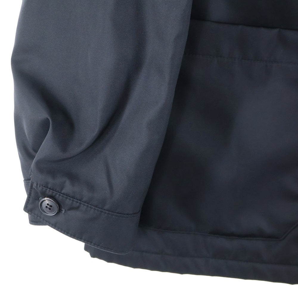 PRADA(プラダ) トライアングル ロゴ ナイロン コーチ ジャケット ブラック SD171 S232 1WQ8
