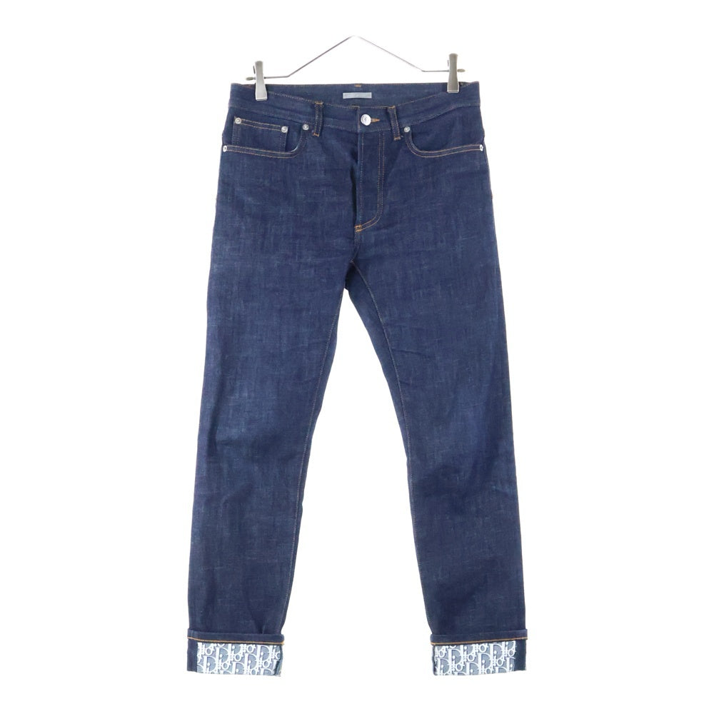 DIOR(ディオール) Oblique Low Cotton Denim Pants 193DS10J226X オブリーク ローコットン デニムパンツ インディゴ