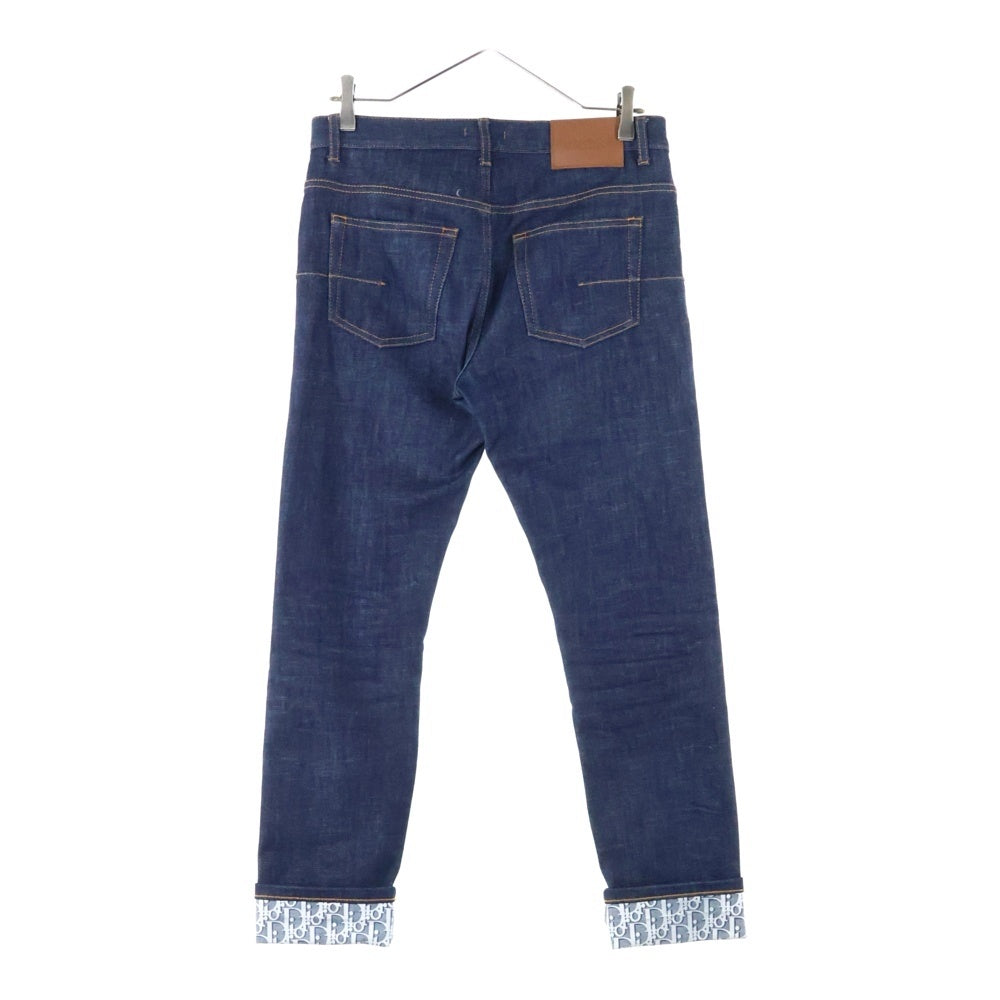 DIOR(ディオール) Oblique Low Cotton Denim Pants 193DS10J226X オブリーク ローコットン デニムパンツ インディゴ