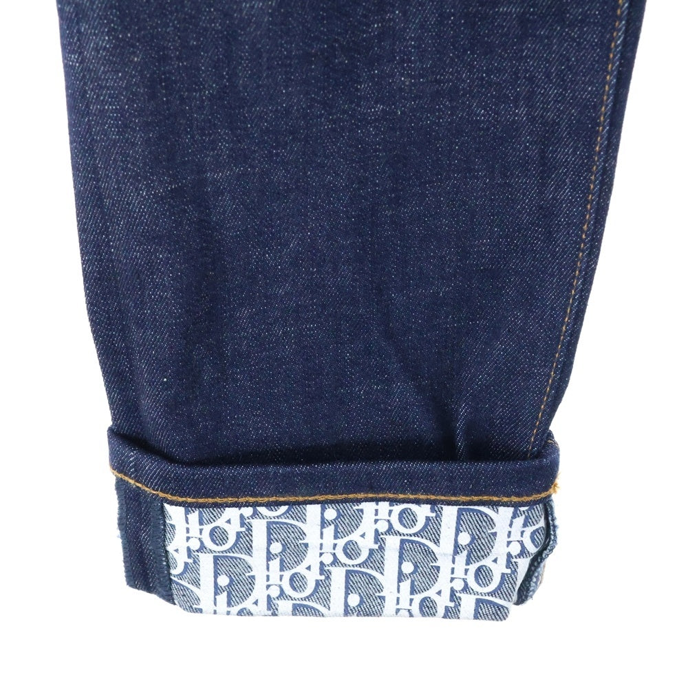 DIOR(ディオール) Oblique Low Cotton Denim Pants 193DS10J226X オブリーク ローコットン デニムパンツ インディゴ