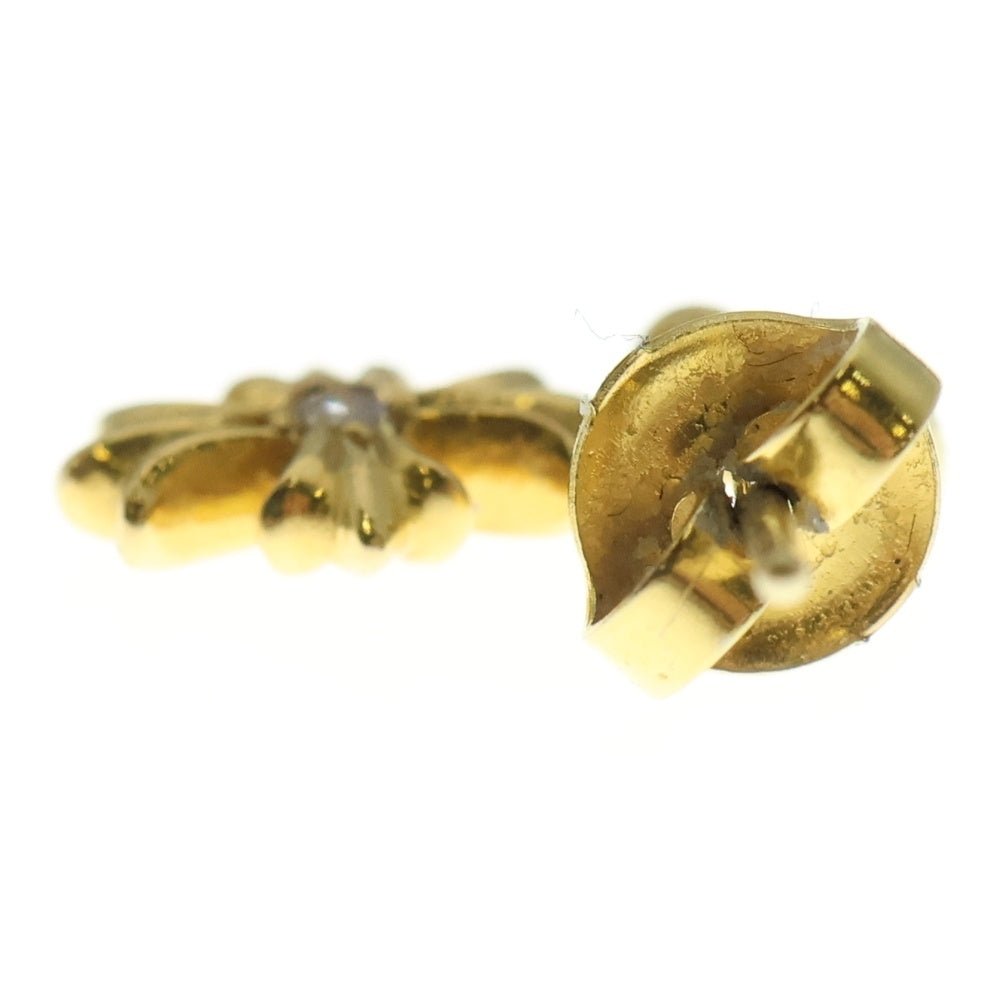 CHROME HEARTS(クロムハーツ) 22K TNY E CH PLS 1DIA タイニーE CHプラス ドロップピアス 1ダイヤ ゴールド BCA024