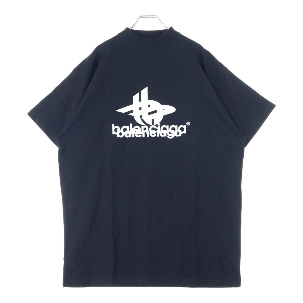 BALENCIAGA(バレンシアガ) 23AW LAYERED SPORTS LOGO TEE レイヤード スポーツ ロゴT 半袖Tシャツカットソー ブラック 739028 TPVF2