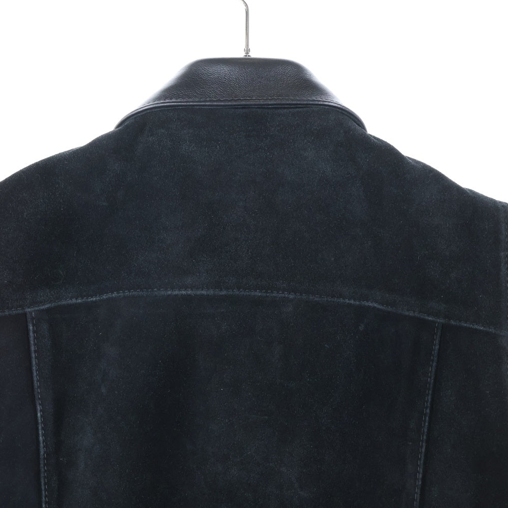 Lewis Leathers(ルイスレザー) SIDESTAND別注 WESTERN VEST スエード ウエスタンベスト ジャケット ブラック