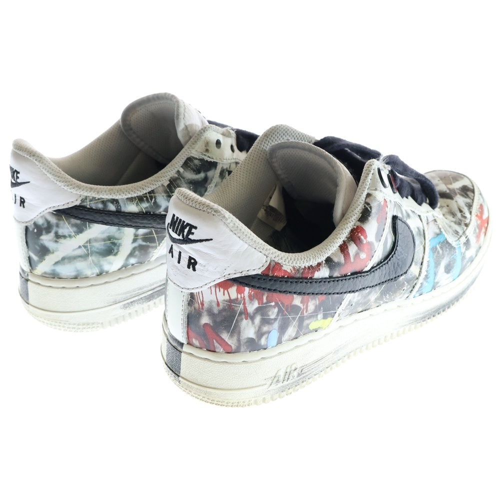 NIKE(ナイキ) ×PEACEMINUSONE AIR FORCE1 07 PARANOISE DD3223-100 ピースマイナスワン エアフォース1 07 パラノイズ ローカットスニーカー ホワイト US8.5/26.5cm