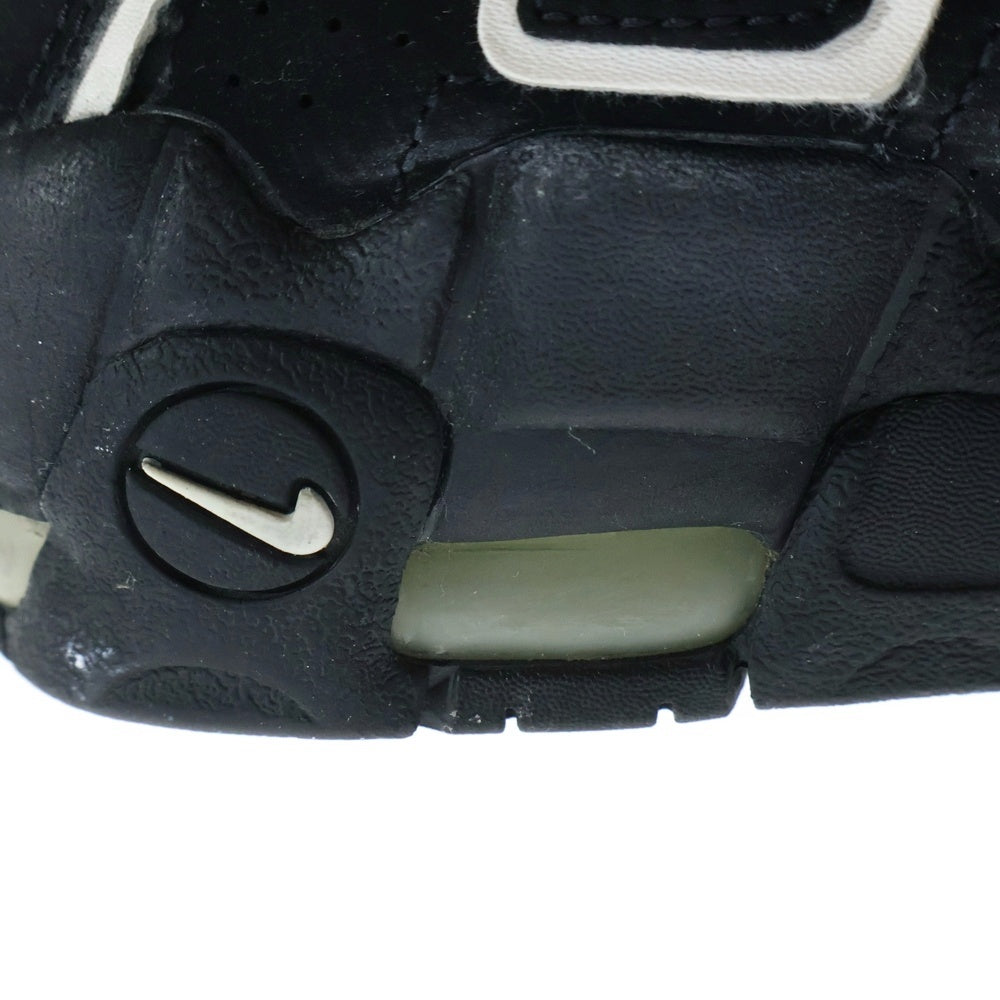 NIKE(ナイキ) AIR MORE UPTEMPO 414962-002 エア モアアップテンポ ハイカットスニーカー ブラック/ホワイト US8.5/26.5cm