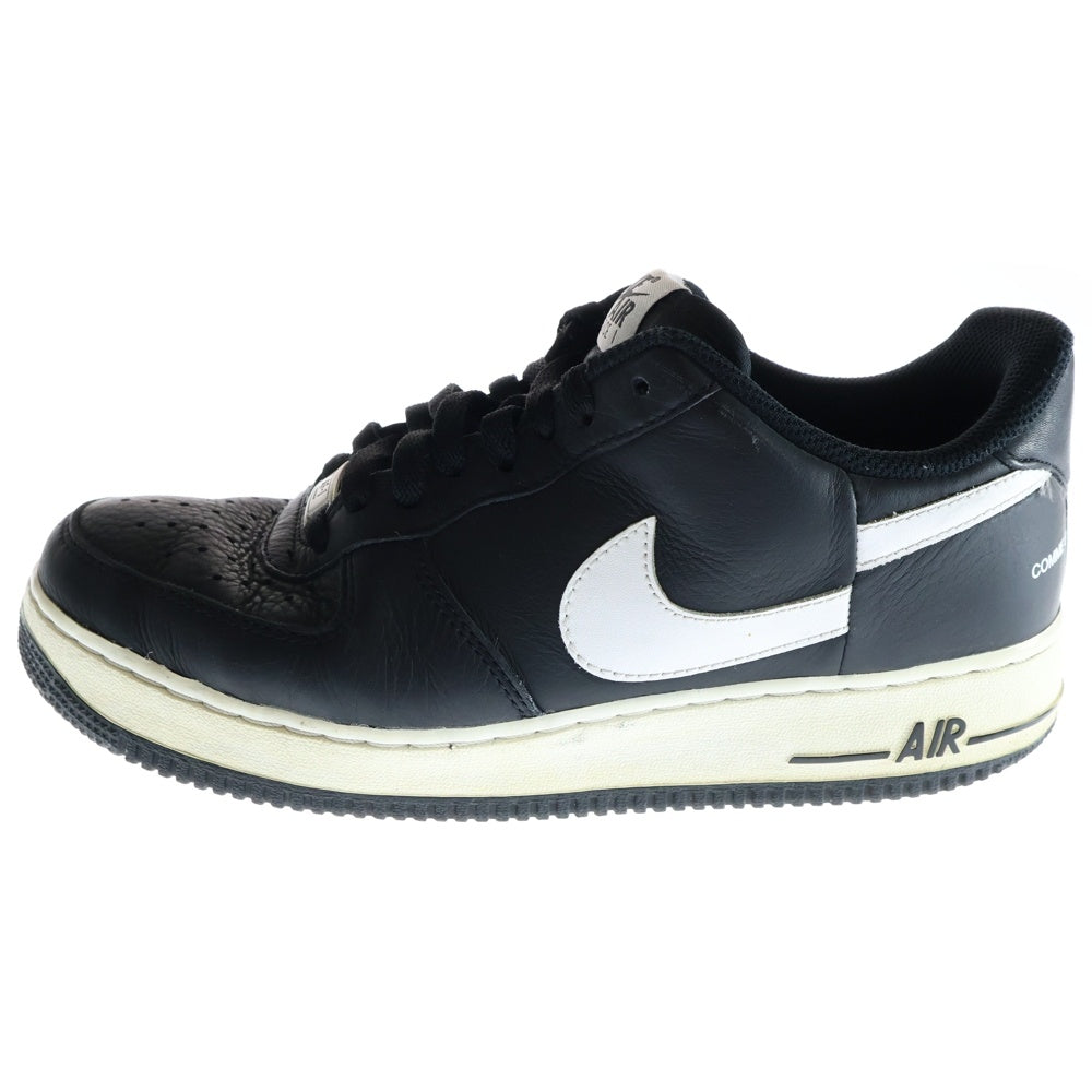 NIKE(ナイキ) ×SUPREME ×COMME des GARCONS AIR FORCE 1 AR7623-001 シュプリーム コムデギャルソン エアフォース 1 ローカットスニーカー ブラック/ホワイト US9/27.0cm