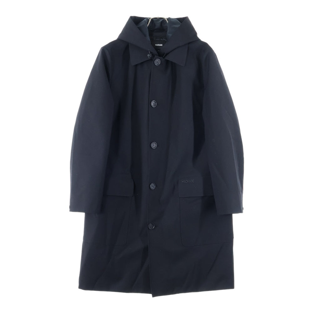 MACKAGE(マッカージュ) MATHIAS 10651604-5S ライナー付き レーヨン混 コート ブラック