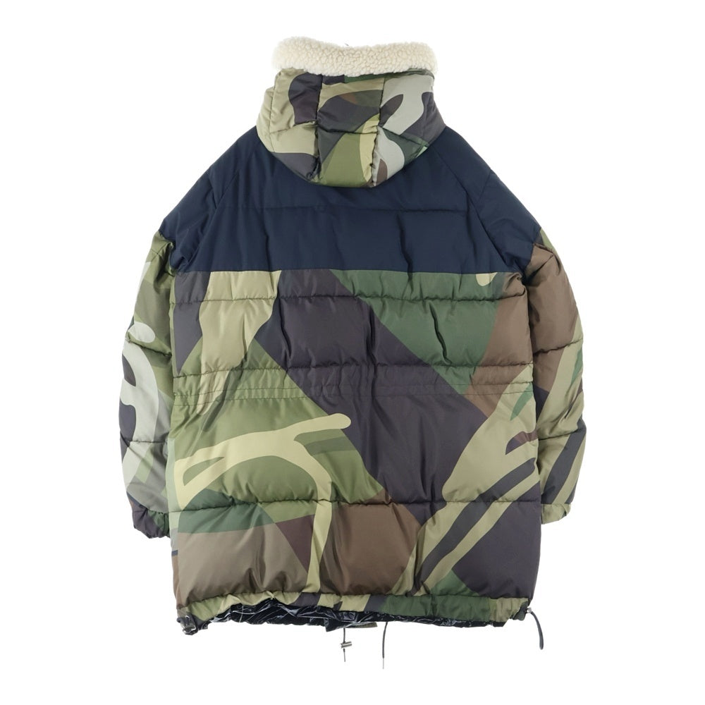 Sacai(サカイ) 21AW ×KAWS Padded Blouson 21-02560M カウズ カモ柄 パデッド コート ダウンジャケット マルチ