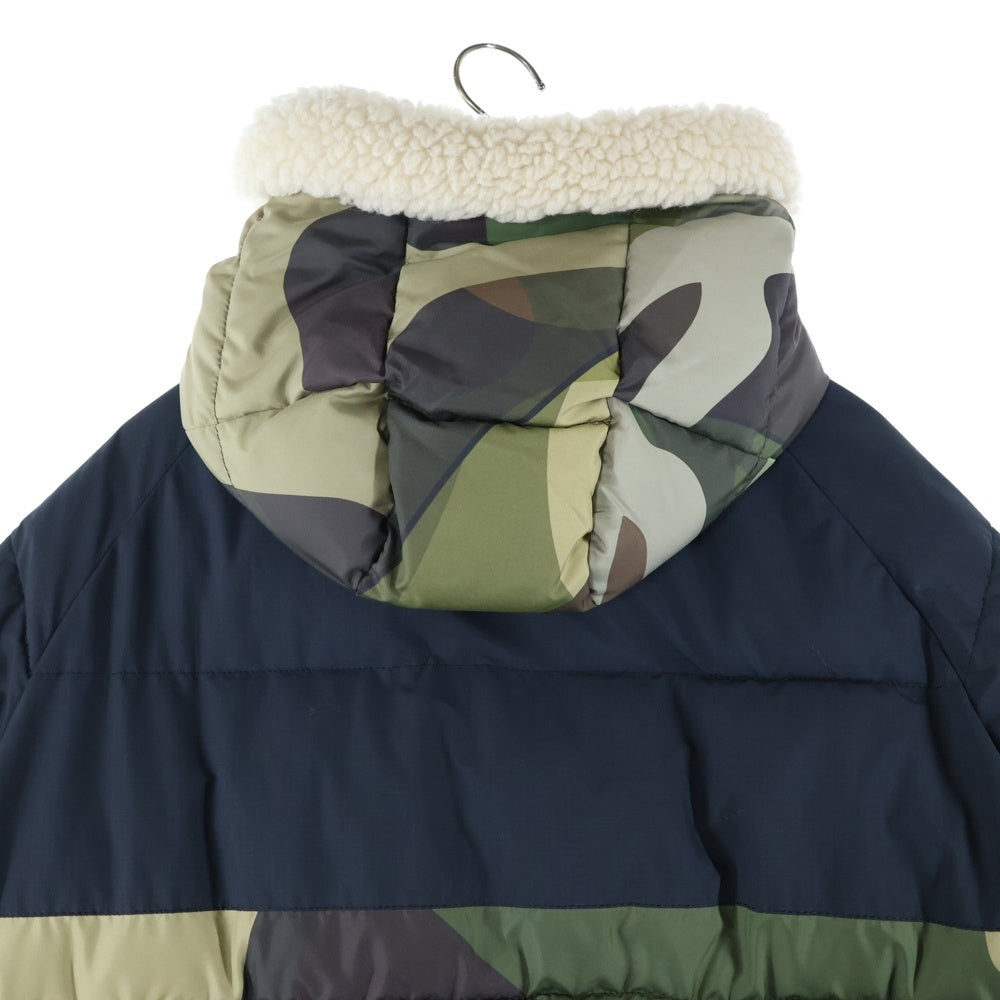 Sacai(サカイ) 21AW ×KAWS Padded Blouson 21-02560M カウズ カモ柄 パデッド コート ダウンジャケット マルチ