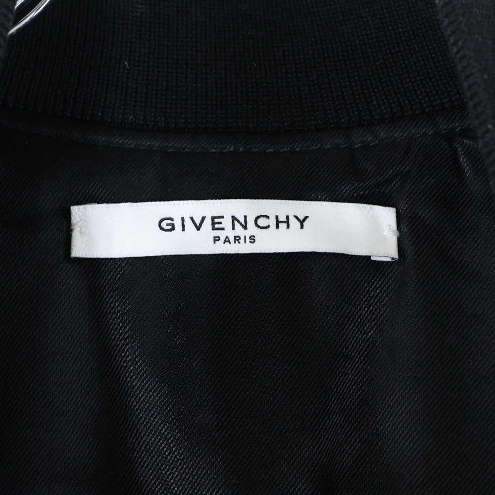 GIVENCHY(ジバンシィ) 17AW ダブルジップ ボンバージャケット ブルゾン ブラック 16W 0639 041
