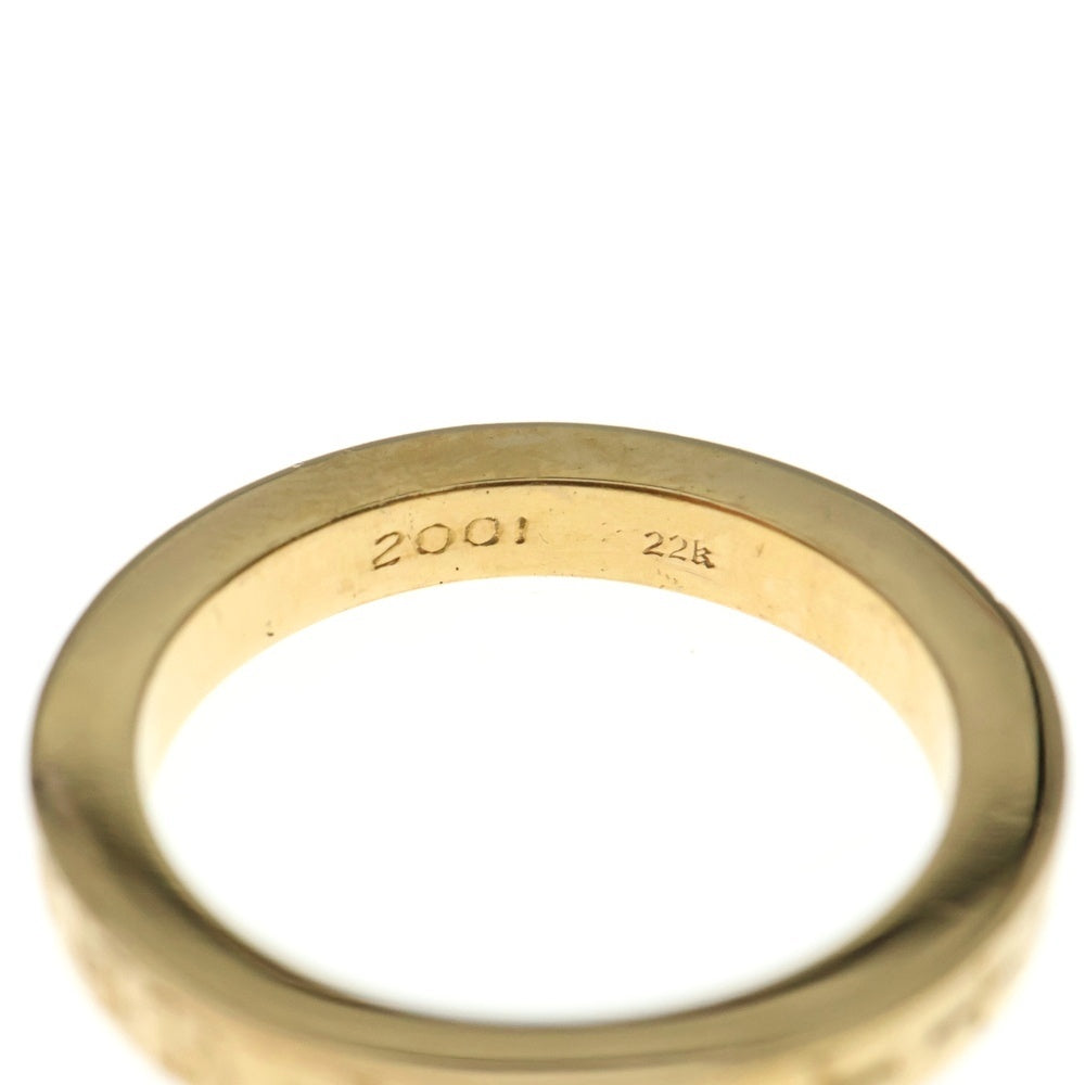 CHROME HEARTS(クロムハーツ) 22K 3mm SPACER FUCKYOU 3mmスペーサーファックユー ゴールドリング