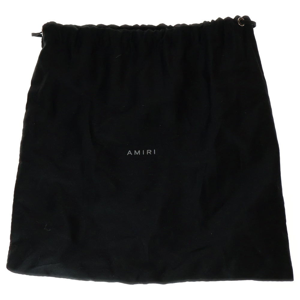 AMIRI(アミリ) Black Nappa Mini Jax Bag レザー ミニ ショルダーバッグ ブラック