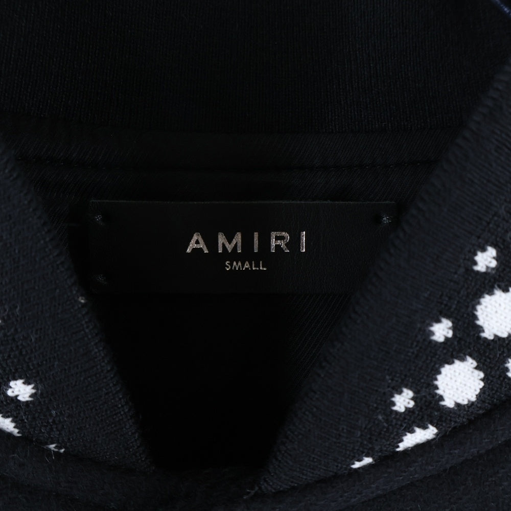 AMIRI(アミリ) Preemo Logo プリーモロゴボンバージャケット ブラック レディース ブラック