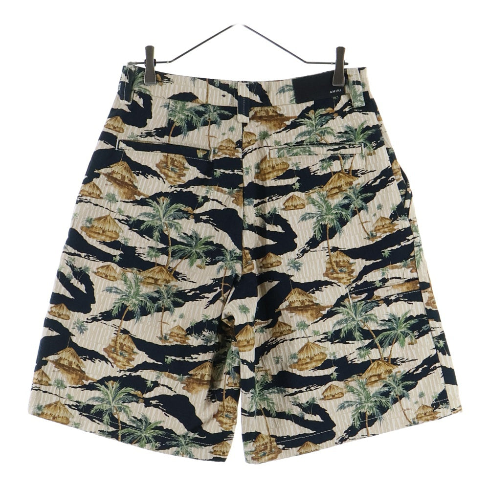 AMIRI(アミリ) Repeat Palm Shorts リピート パーム ショーツ ハーフパンツ マルチ