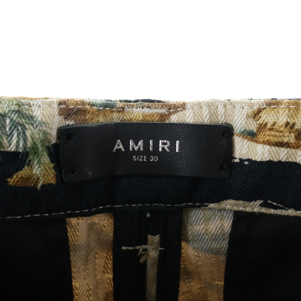 AMIRI(アミリ) Repeat Palm Shorts リピート パーム ショーツ ハーフパンツ マルチ