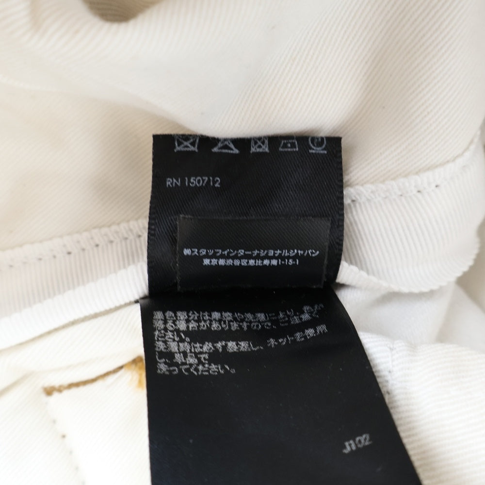 AMIRI(アミリ) M65 CARGO KICK FLARE カモフラ ロゴプレート付き フレアカーゴパンツ トラウザー マルチ