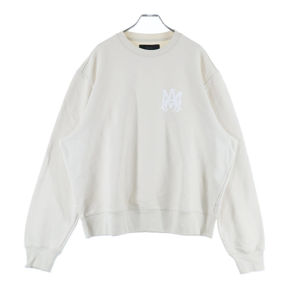 AMIRI(アミリ) MA CORE LOGO コアロゴ クルーネックスウェットトレーナー ベージュ