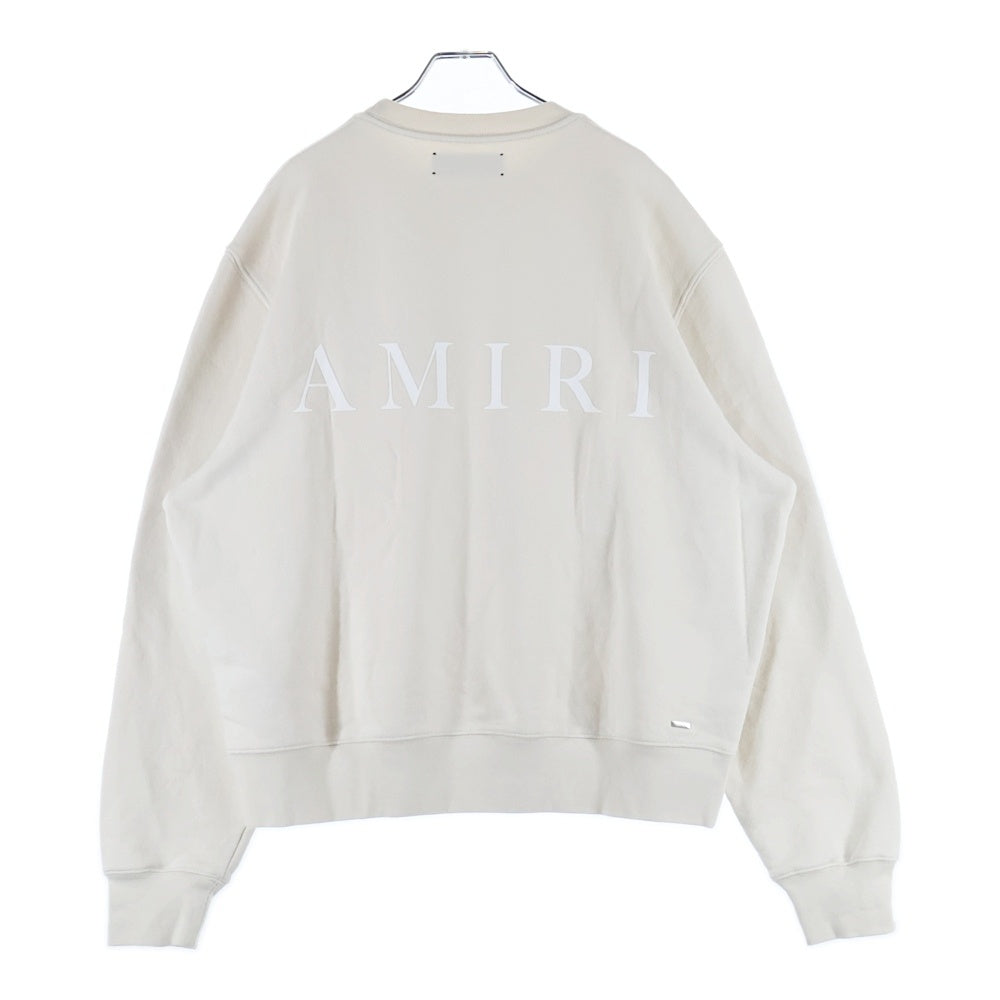 AMIRI(アミリ) MA CORE LOGO コアロゴ クルーネックスウェットトレーナー ベージュ