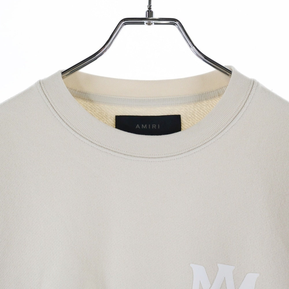 AMIRI(アミリ) MA CORE LOGO コアロゴ クルーネックスウェットトレーナー ベージュ
