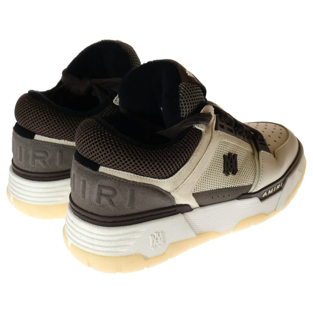 AMIRI(アミリ) MA-1 Sneaker メッシュローカットスニーカー ホワイト/ブラウン AMFOSR1001-141
