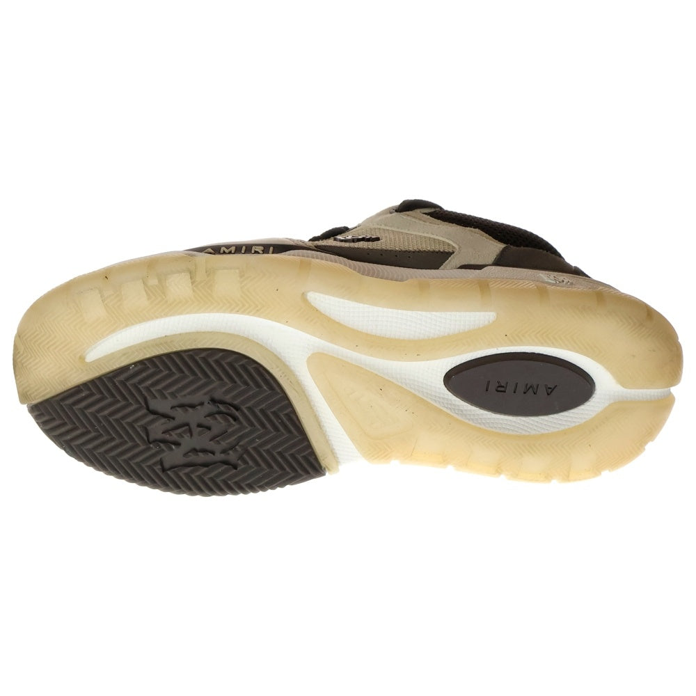 AMIRI(アミリ) MA-1 Sneaker メッシュローカットスニーカー ホワイト/ブラウン AMFOSR1001-141