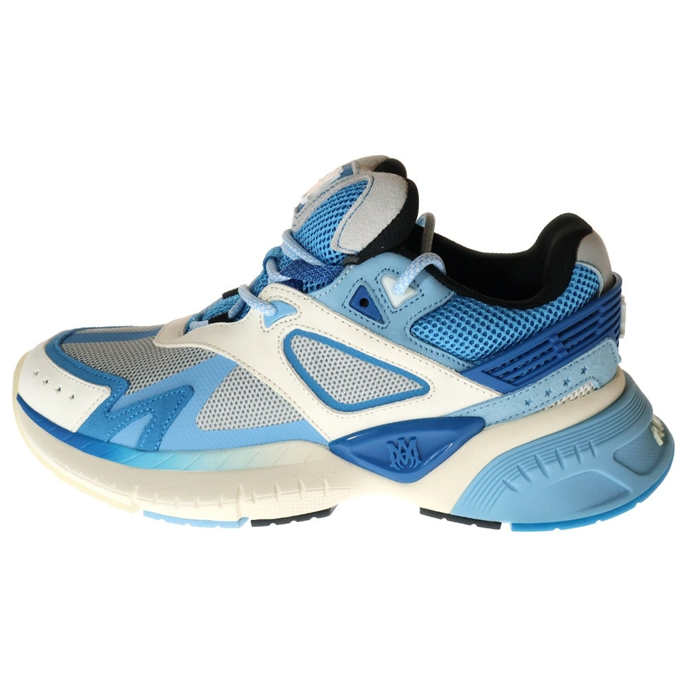AMIRI(アミリ) MA RUNNER ローカットスニーカー ホワイト/ブルー