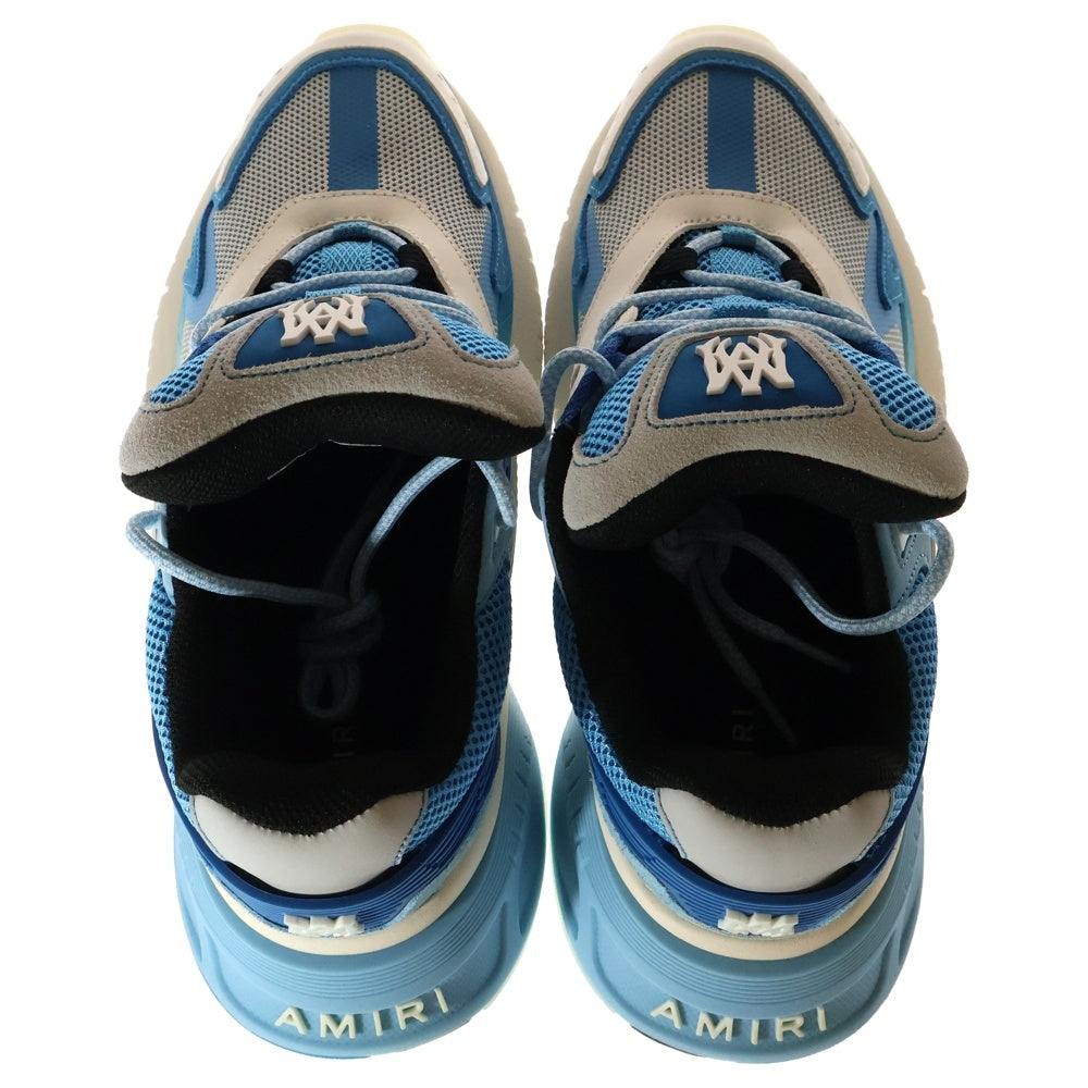 AMIRI(アミリ) MA RUNNER ローカットスニーカー ホワイト/ブルー