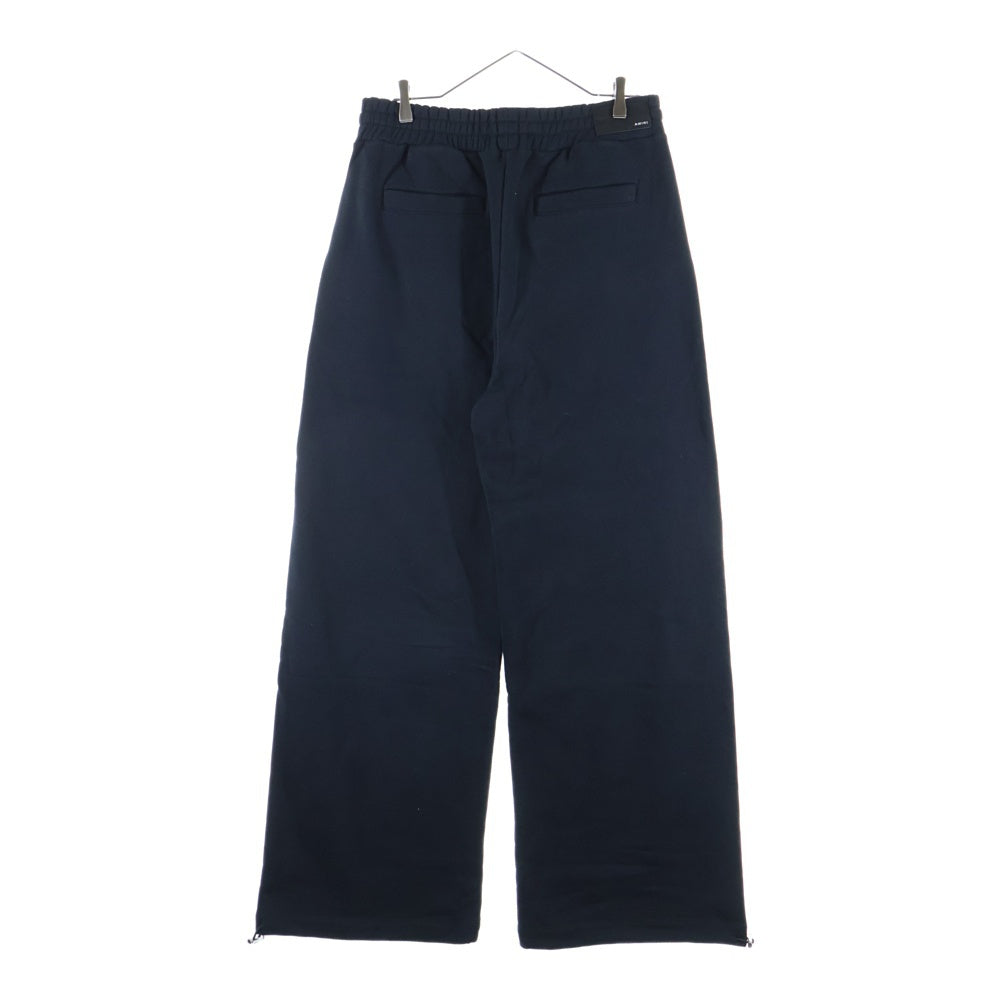 AMIRI(アミリ) Cotton Sweat Pants ロゴ刺? バギースウェットパンツ ブラック