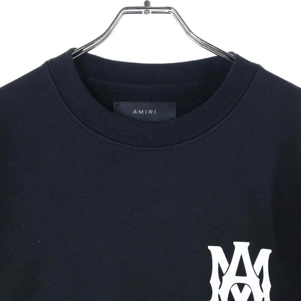 AMIRI(アミリ) MA CORE LOGO コアロゴ クルーネックスウェットトレーナー ブラック